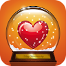 Valentine Snow Globe Application icon