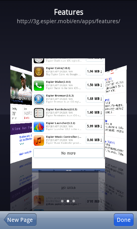 Espier Browser - screenshot