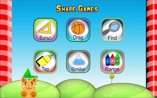 QCat - toddler shape game