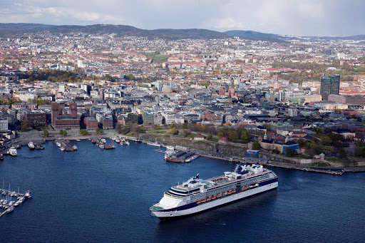 Celebrity_Constellation_Oslo - Celebrity Constellation docks in Oslo, Norway. 