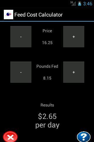 Feed Cost Calculator