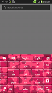 Pink Camo Keyboard Screenshots 5