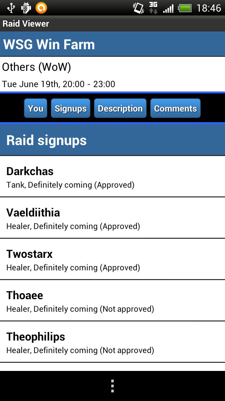 OpenRaid (donation) Screen 3