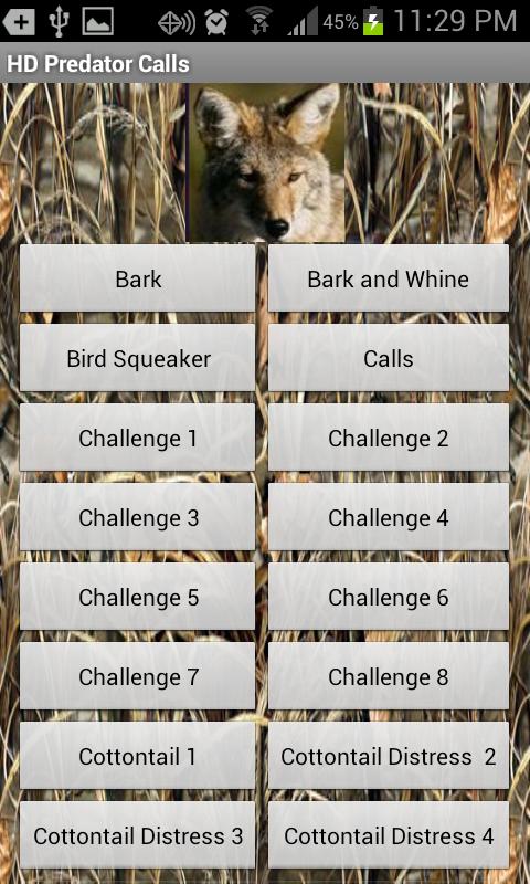 HD PREDATOR CALLS Screen 3
