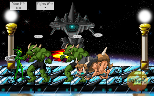 How to mod Alien Space Street Fighting patch 1.1 apk for bluestacks