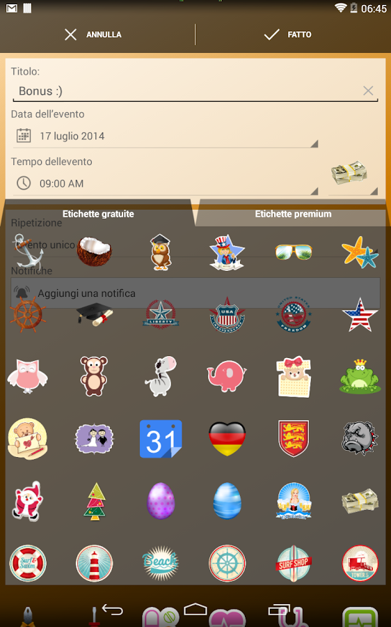 Conto alla rovescia widget e app App Android su Google Play