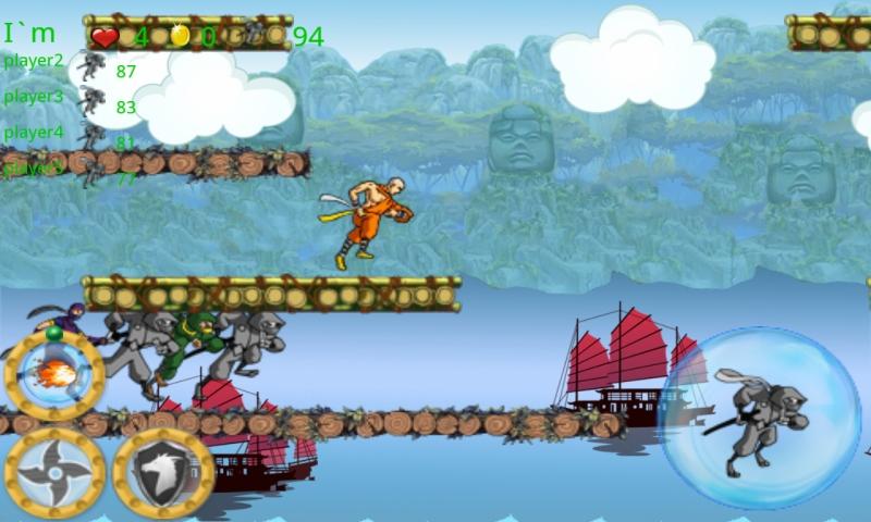 Ninja Run Online Pro v1.01 Android apk game