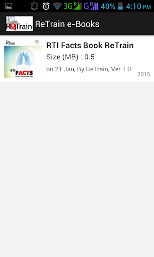 【免費教育App】ReTrain Books - RTI Facts-APP點子