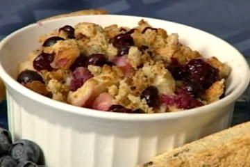 Individual Apple Berry Cobbler
