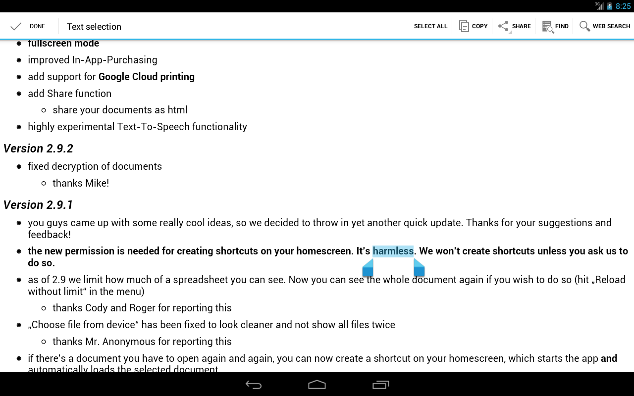 OpenDocument Reader Android