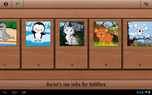 Aaron's Cute Zoo Cubs Puzzles Screenshots 4