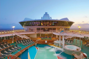 Get refreshed with a dip in one of the three pools aboard Jewel of the Seas.