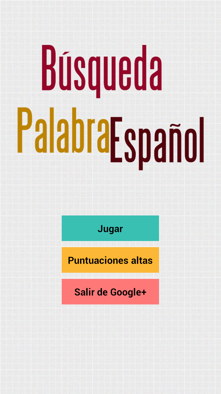 Búsqueda de Palabras Screen 3