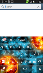 Galaxy Keyboard GO Theme - screenshot thumbnail