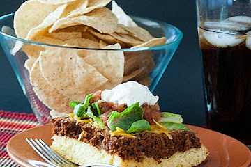 Topsy Turvy Taco Bake