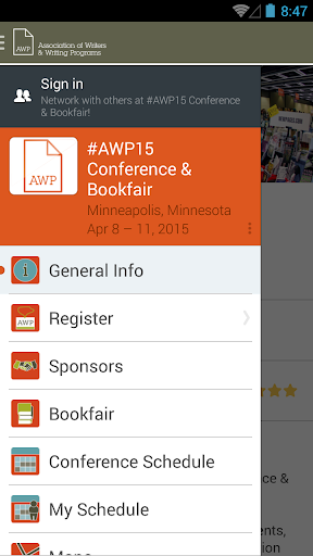 AWP Conference Bookfair