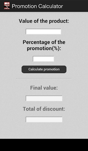 Promotion Calculator