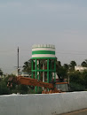 Green White Water Tank