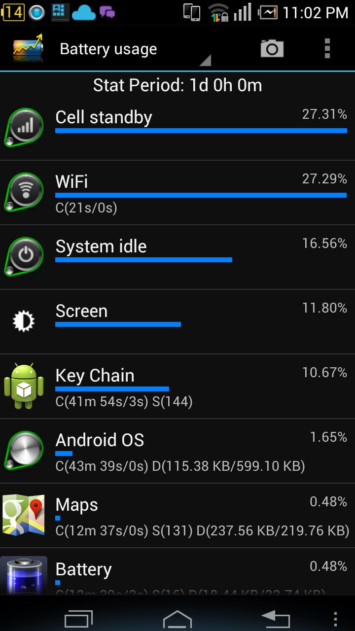 Battery Stats Plus Pro Screen 2