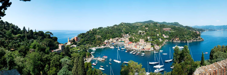 The picturesque harbor of Portofino, Italy.