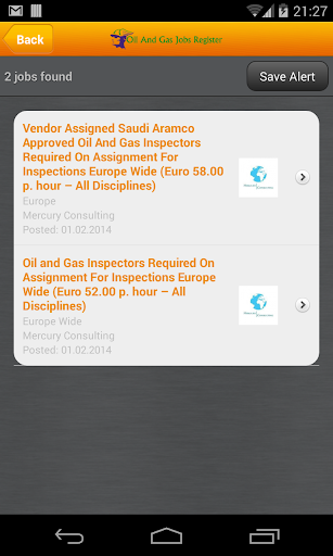 【免費商業App】Oil And Gas Jobs Register-APP點子