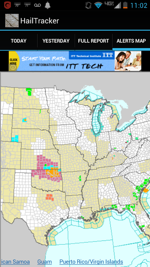 Hail Tracker - screenshot