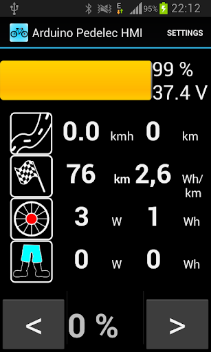 Arduino Pedelec HMI