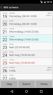 Skiftschema PLUS Screenshots 14