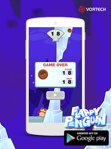 【免費街機App】Flappy Penguin-APP點子