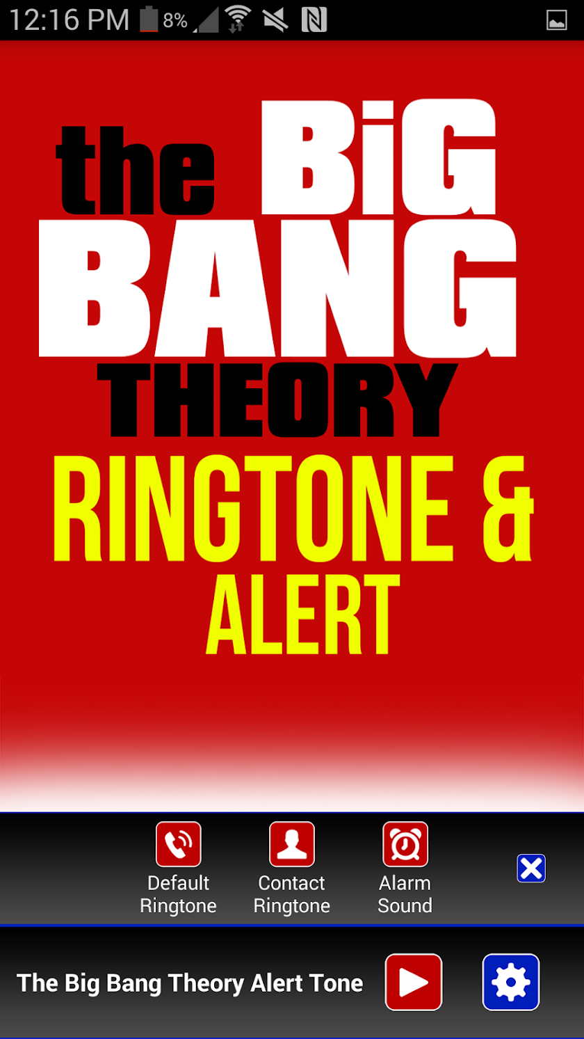 The Big Bang Theory Ringtone Screen 2