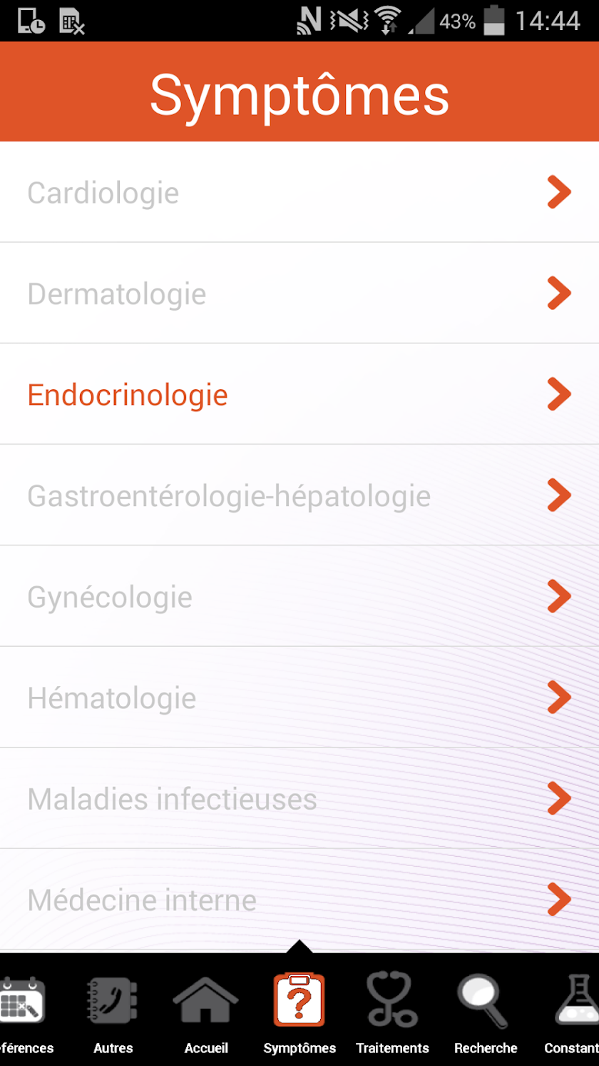 Diagnostics &amp; thérapeutique Screen 2