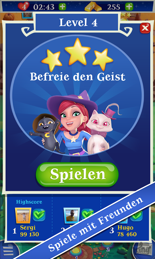 Bubble Witch 2 Saga - screenshot