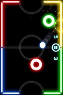 Glow Hockey screenshot 2