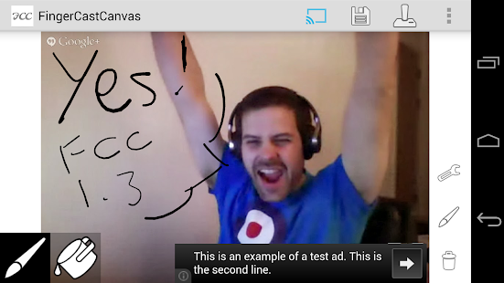 FingerCastCanvas Chromecast Screenshots 4