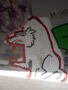 Wolf Graffiti 