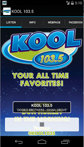 【免費音樂App】KOOL 103.5-APP點子