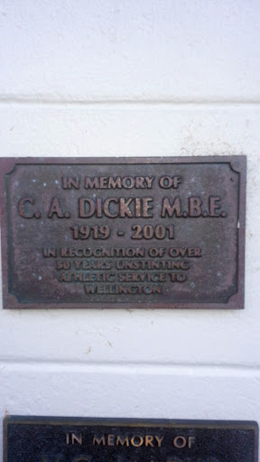 In Memory Of C.A. Dickie M.B.E.
