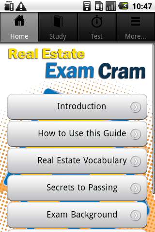 【免費教育App】Arizona Real Estate Exam Cram-APP點子