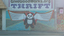 Flying Panda Mural