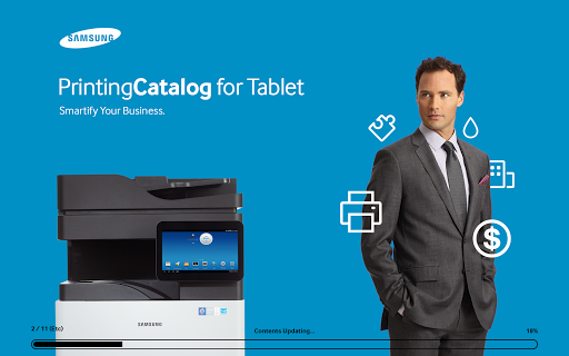 Printing Catalog for Tablet