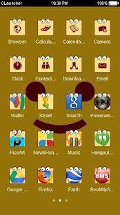 Simple Smile C Launcher Theme Screenshots 2