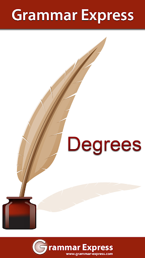 Grammar Express : Degrees