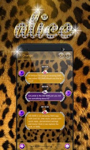 Free Download GO SMS PRO ALICE THEME APK