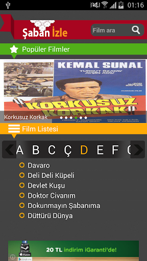 Kemal Sunal Şaban Filmleri
