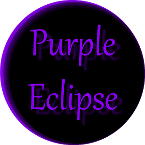 Purple Eclipse Launcher Theme