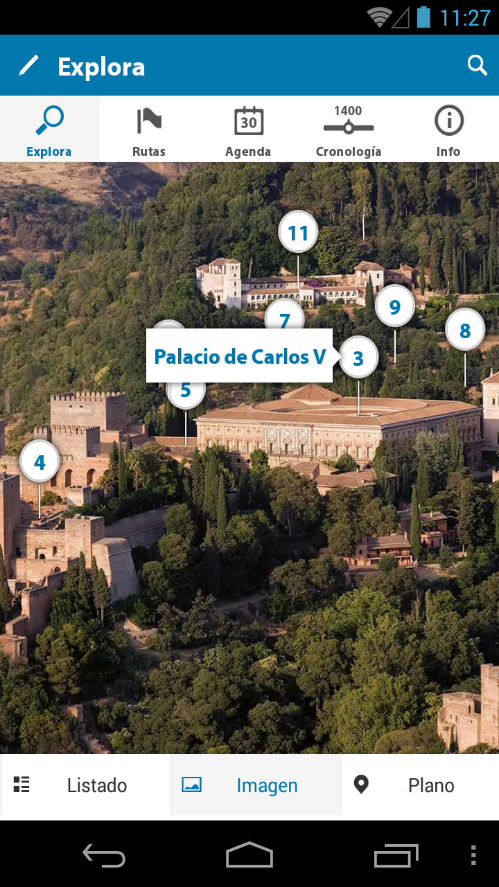 Official Guide La Alhambra Screen 2