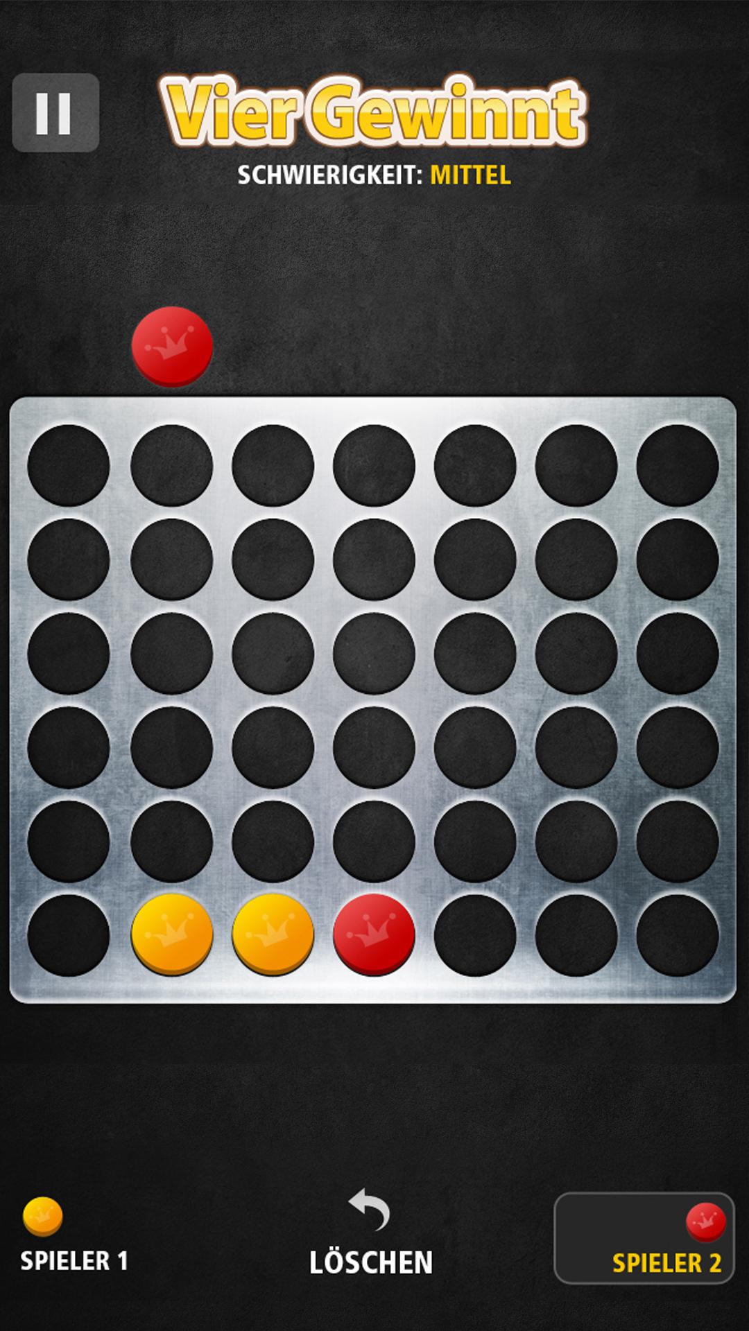 Android application 4 in a Row screenshort