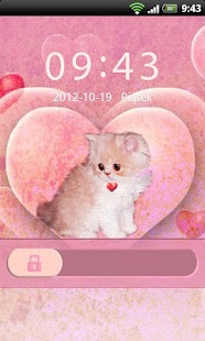 Lastest Theme Kitty for GO Locker APK