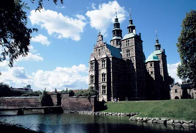 Rosenborg Castle is a Renaissance style castle in Copenhagen that was originally built as a country summerhouse in 1606.