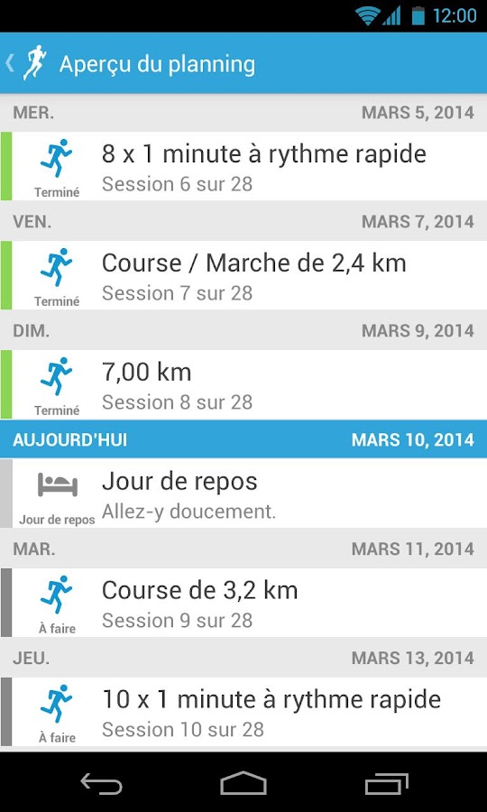 RunKeeper GPS Courir Marcher Applications Android sur Google Play